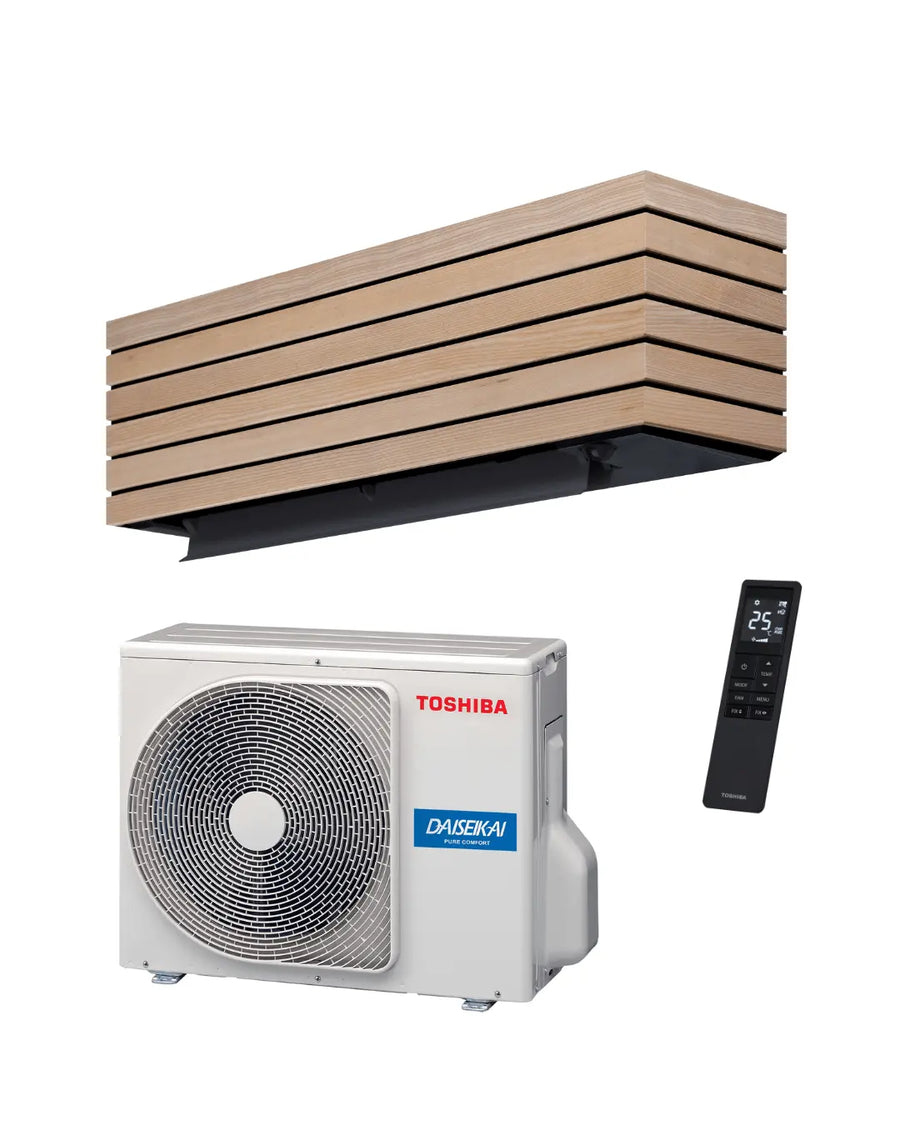 Toshiba Arctic Wood ilmalämpöpumppu - Hesatek.fi