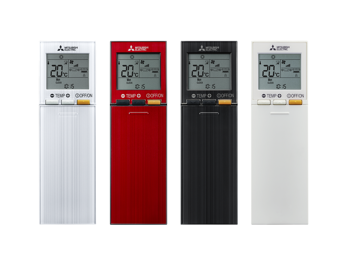 Mitsubishi Electric MSZ-LN-sarjan värivaihtoehdot – kaukosäädin