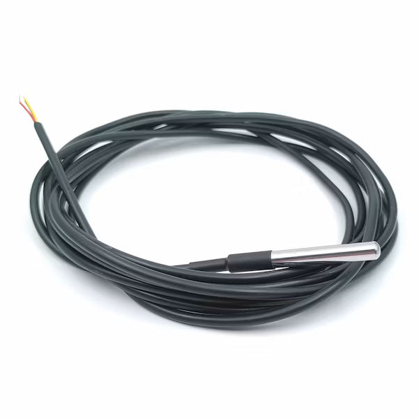 TEMP. SENSOR DS18B20 3 METRE digital temperature sensor