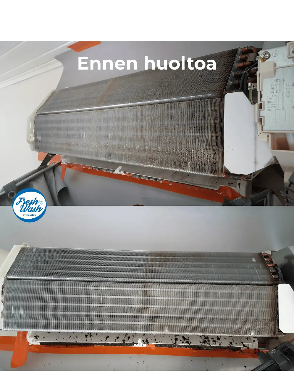 Ilmalämpöpumpun huolto