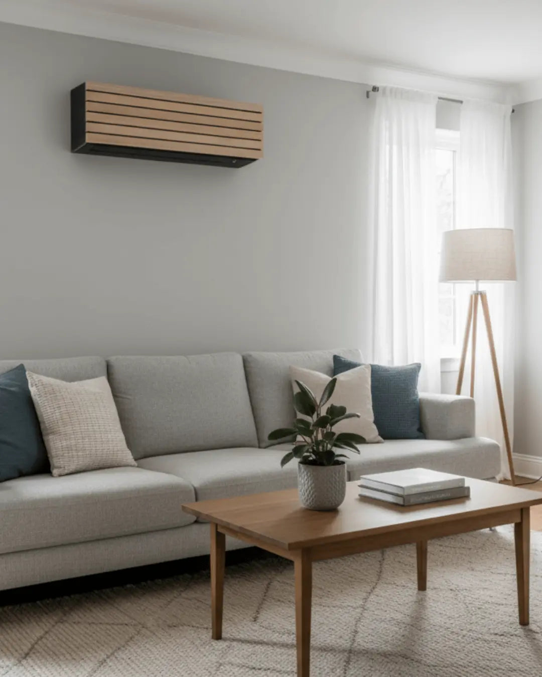 Toshiba Arctic Wood air source heat pump
