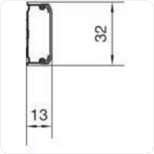 Hager ATA Johtokanava 2.1m
