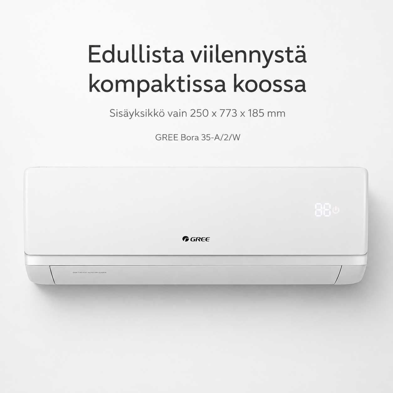 GREE_Bora_35-A_2_W_huoneilmajaahdytin_Wifi