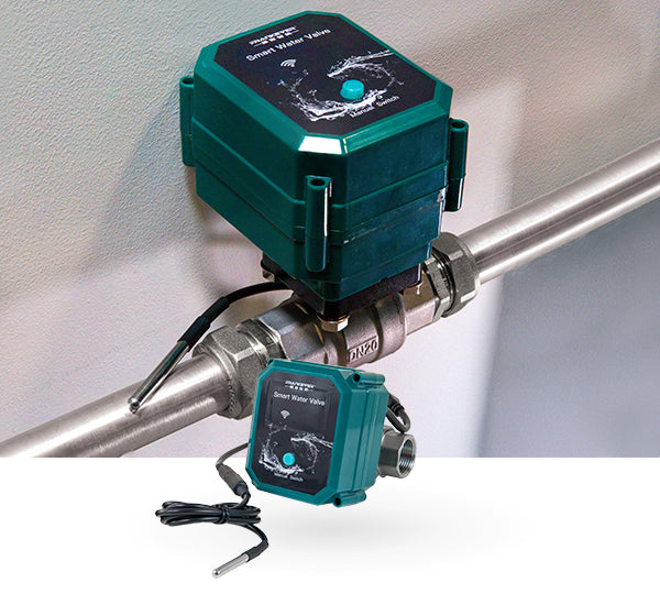 SMART WATER VALVE DN15, ½" älykäs vesiventtiili - Hesatek.fi