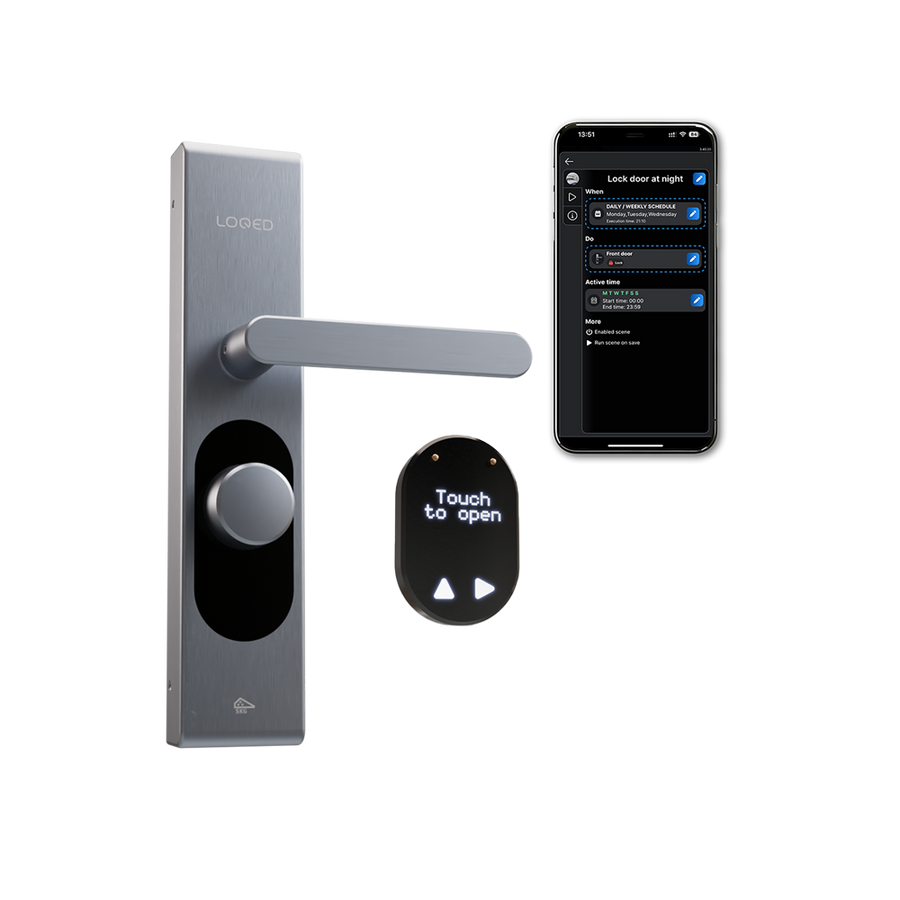 SHELLY LOQED TOUCH SMART LOCK älylukko - Hesatek.fi