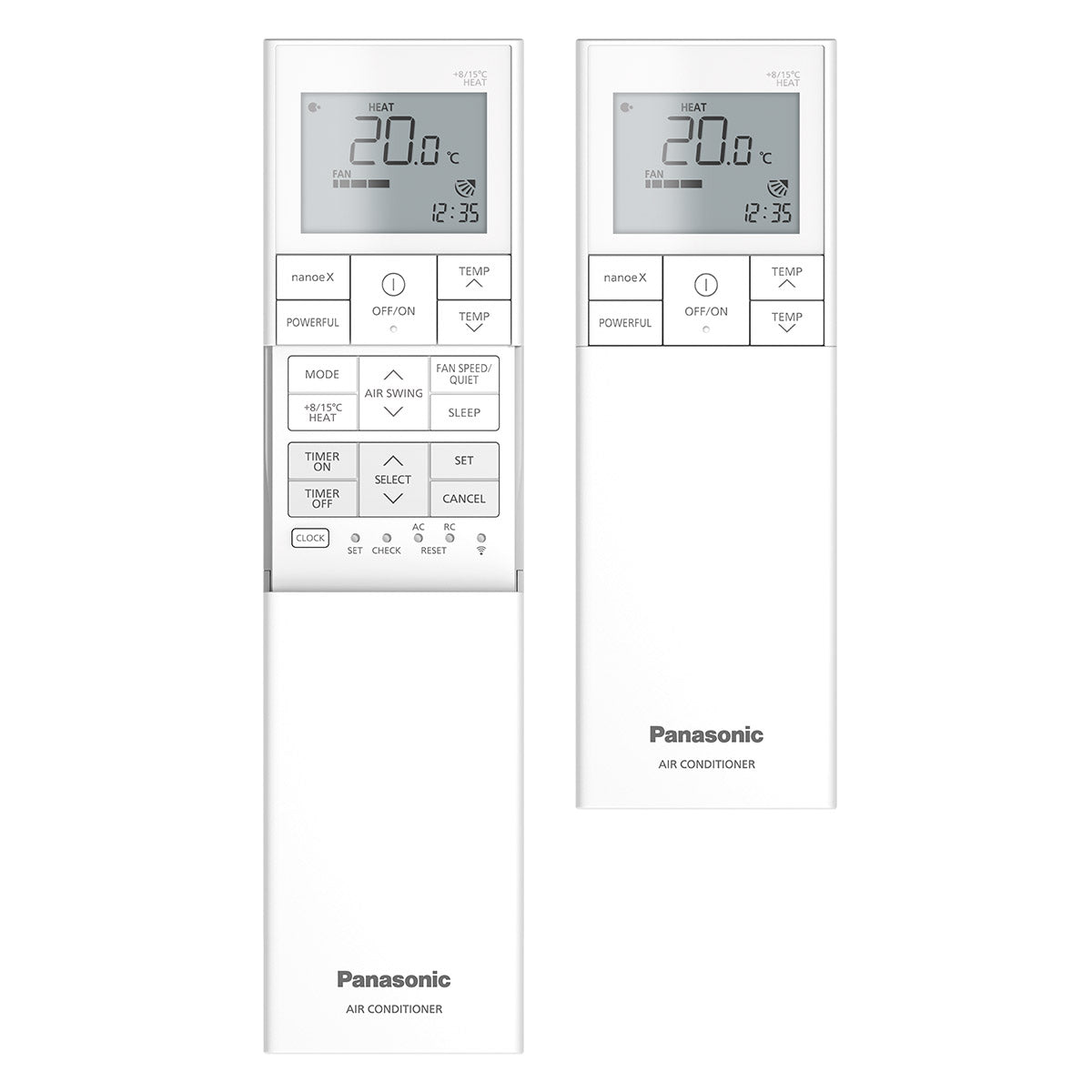 Panasonic NZ25 ilmalämpöpumppu - kaukosäädin