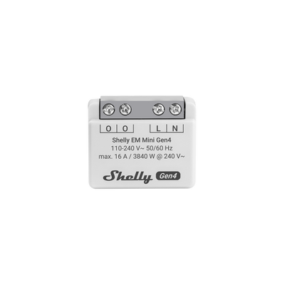 SHELLY EM MINI GEN4 energiamittari - Hesatek.fi
