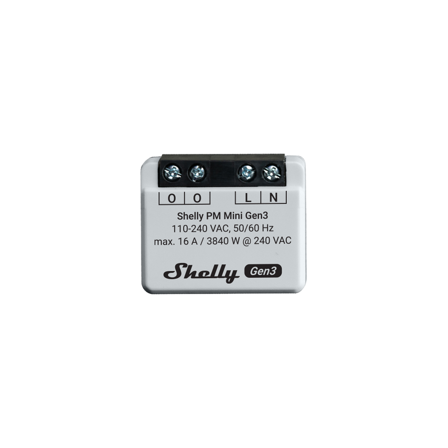 SHELLY PM MINI GEN3 - Hesatek.fi