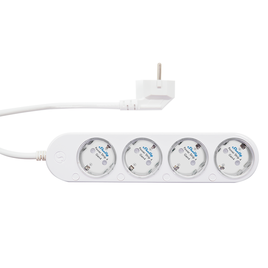 SHELLY POWER STRIP GEN4 smart grenuttag – produktbild 2