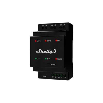 SHELLY PRO 3 - Hesatek.fi