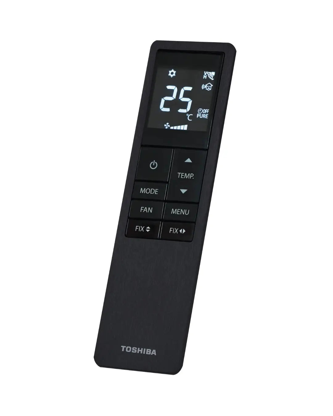 Remote control for Toshiba Arctic Wood air source heat pump
