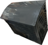 Air source heat pump protective casing, metal, incl. maintenance hatch – product image 4