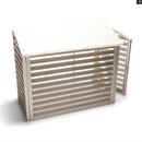 QsanTec-suoja ulkoyksikölle huoltoluukulla, 1000mm