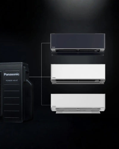 Panasonic Power Heat Multi Ilmalämpöpumppu usealla sisäyksiköllä ilmalämpöpumppu