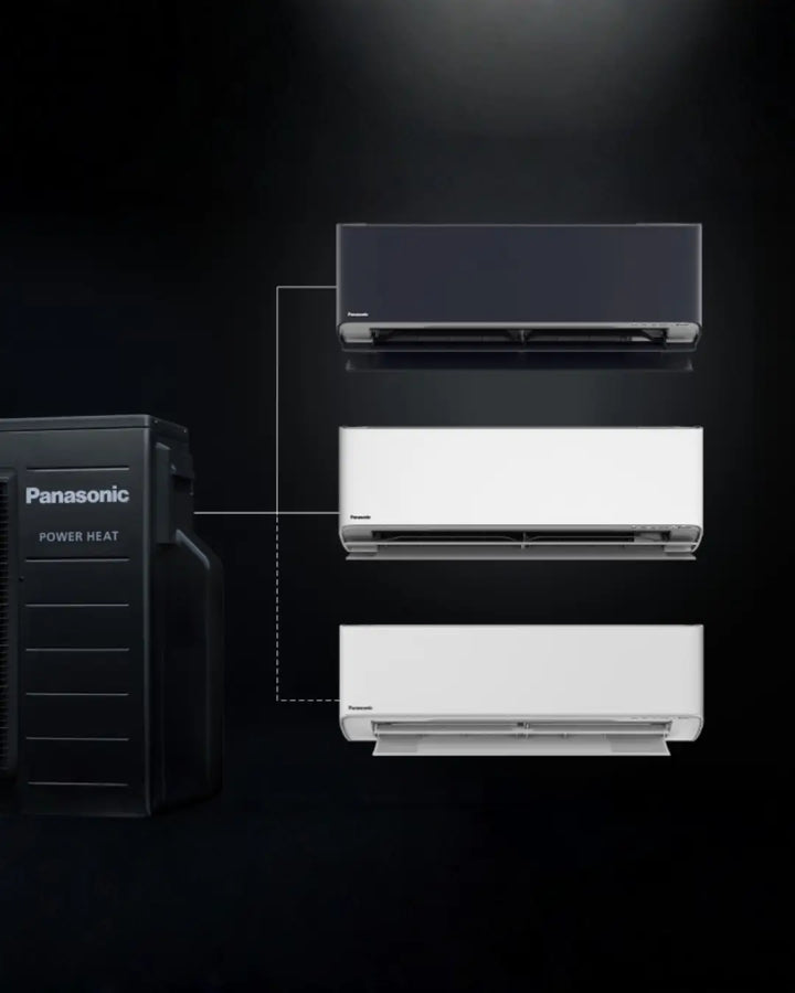 Panasonic Power Heat Multi Ilmalämpöpumppu usealla sisäyksiköllä ilmalämpöpumppu
