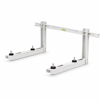 MS EASY väggfäste för en luftvärmepumps utomhusenhet 800×450 mm – max. 120 kg