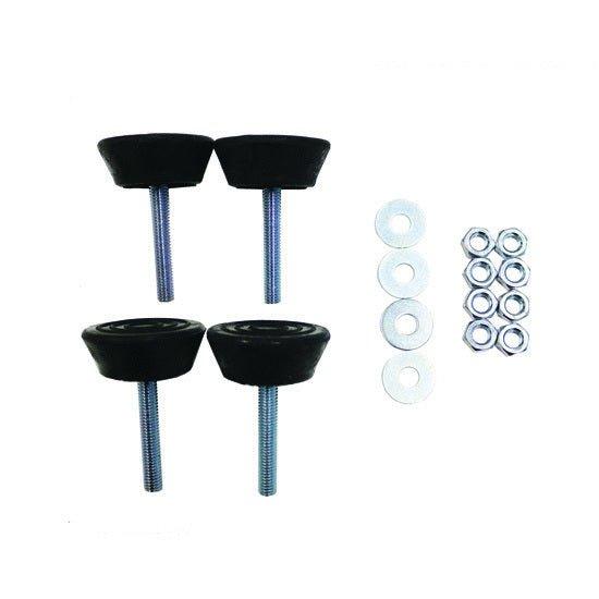Balcony feet for air source heat pumps
