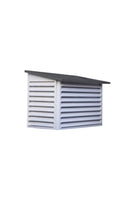 Ilmalämpöpumpun puuvalmis suojakotelo - Hesatek Oy