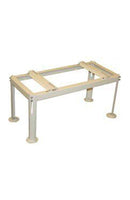 Säädettävä maatukiteline lämpöpumpulle (GS1-380) - Hesatek Oy