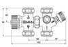 Supply mixing valve (22mm) for air-to-water heat pump with 10bar safety valve – product image 3